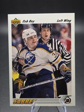 1991-92 Upper Deck Rob Ray Buffalo Sabres #349 FREE SHIPPING 