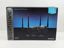 NETGEAR Nighthawk AX6 6 Stream Dual Band WiFi Router RAX45 