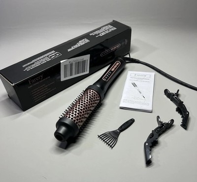 Blasfeste beheizte Thermo Rundbürste Keramik 38 mm Lockenfass für Volumen