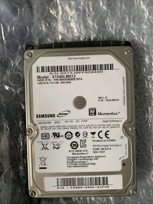 ST500LM012 500GB PS4 Original Hard Drive, Full Working And Clean. - Image 1 of 2