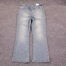 We The Free Pull On Flare Jeans Womens Sz M 31x26 High Rise