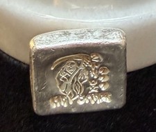 MK BARZ, 2oz LOOSE CHUNKY BAR, .999 SILVER, GRIM REAPER! 80.00 per troy oz