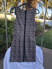 Guess Los Angeles Fitted Sheath Cocktail Dress - Women - Size 8 - Zip Up