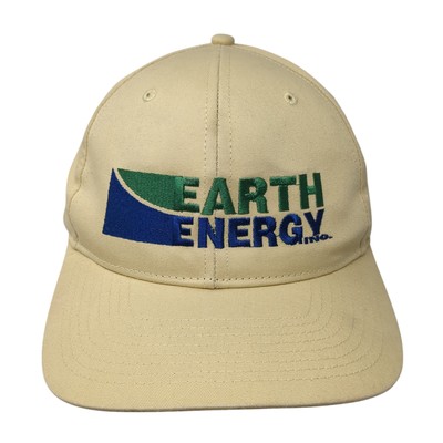 Earth Energy Snapback Hat Brown Large Embroidered 6 Panel Richardson