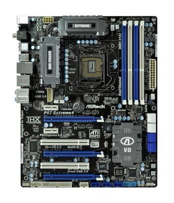 ASRock P67 Extreme4 Intel P67 Mainboard ATX Sockel 1155   #34152