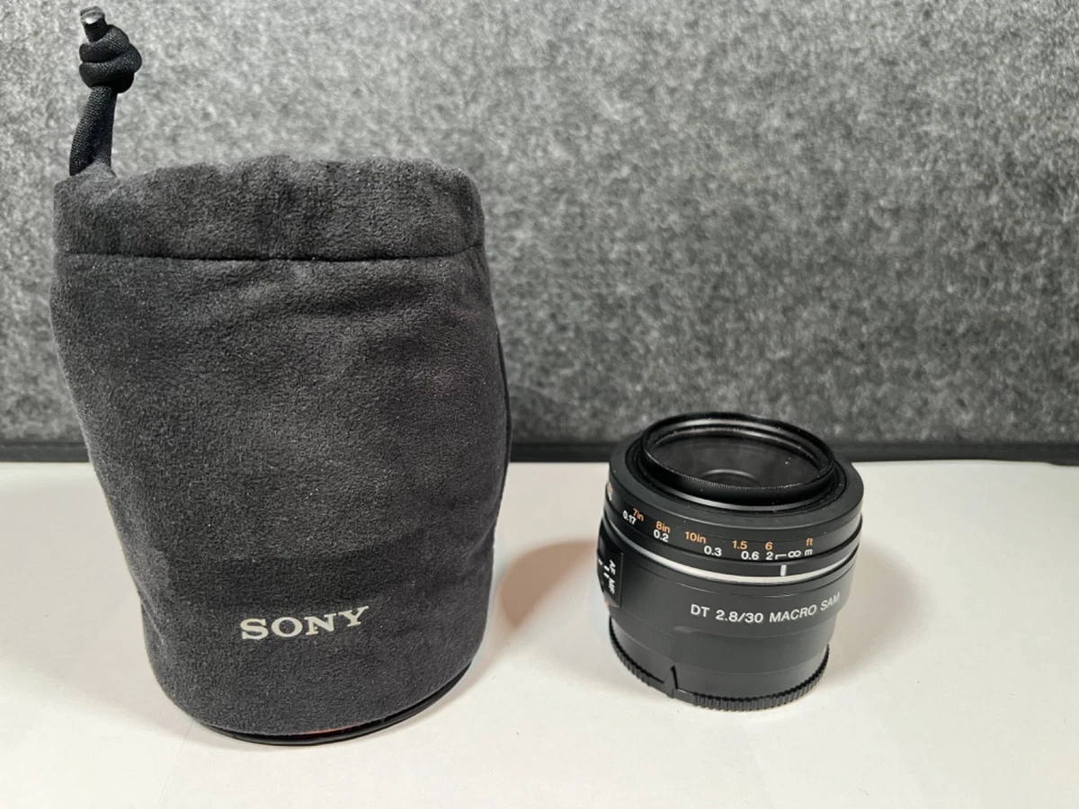 Sony DT f/2.8 Camera Lenses 30mm Focal for sale | eBay
