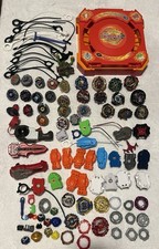 Beyblades Lot - Beyblades, Parts, And Stadium