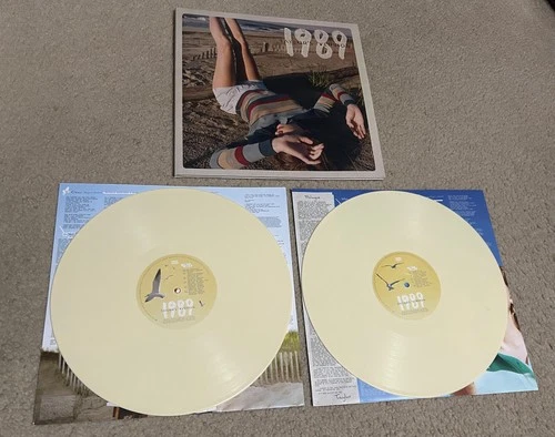 Taylor Swift 1989 (Taylor's Version) 2 LP sunrise yellow vinyl rare
