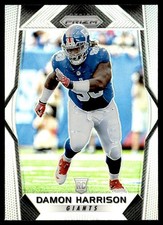 2017 Panini Prizm Silver Prizm Damon Harrison Rookie New York Giants #120