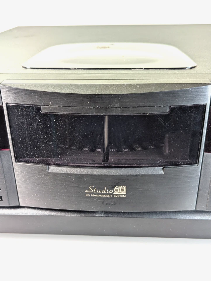 Cambiador de CD de disco Fisher Studio 60 vintage modelo DAC-6005 *Piezas o reparación* Foto 4 de 4