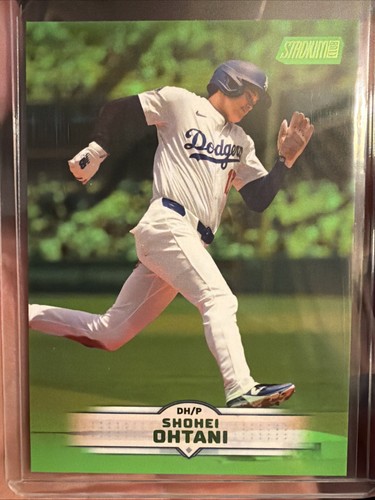 2025 Topps Stadium Club - Shohei Ohtani Lime Green Parallel #58 