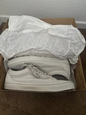 Vans Old Skool Cream - Size 10.5