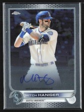 Mitch Haniger 2022 Topps Chrome Veteran Autographs Auto #CVA-MH Seattle Mariners