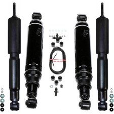 Monroe Front Shocks Absorbers Rear Air Adjustable Shock 4pcs Set For Ford E150