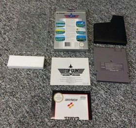 Top Gun The Second Mission Nintendo NES Complet Pal FRA Konami TBE
