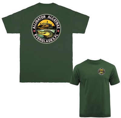 Alligator Alcatraz Nature s Own Border Patrol Everglades Florida T-shirt