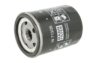 For MANN-FILTER W 713/35 oil filter W 713/35 MANN-HUMMEL FILTRATION are experts