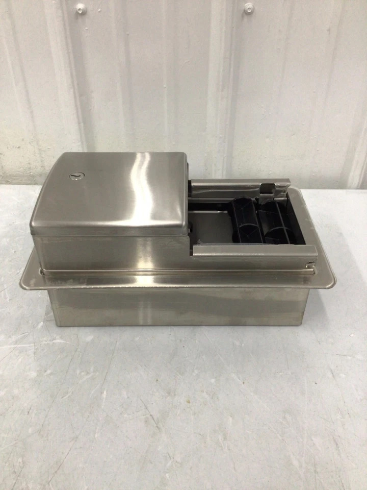 Bobrick - B-4388 Recessed Multi-Roll Tissue Dispenser W/ KEY - Image 3 of 4