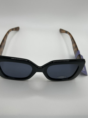 Glance Eyewear Black Square Large Oversized Frame Sunglasses  display picture 3