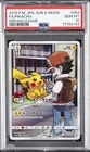 2019 POKEMON JPN SUN & MOON DREAM LEAGUE #054 FULL ART/PIKACHU PSA 10