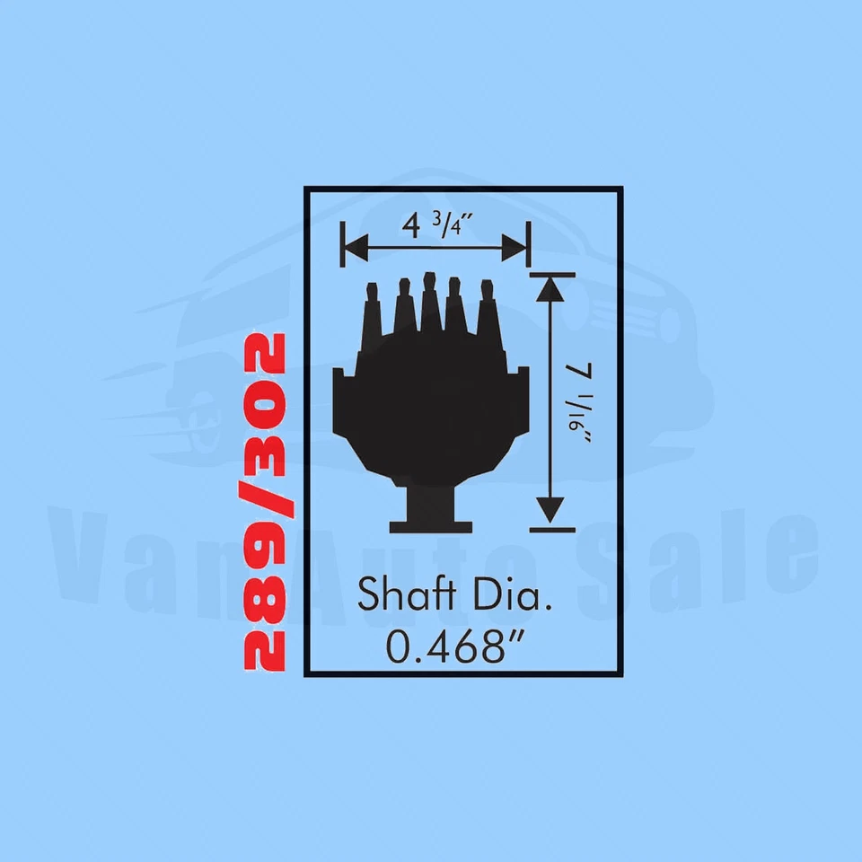 Distribuidor MSD para Mercury Cougar 1967-1968 Foto 3 de 3