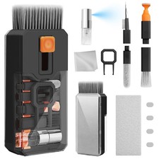 Keyboard Cleaner Laptop Cleaning Kit, All-in-1 for Computer PC, Black