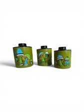 VTG 1970s Ransburg Mushroom Canister Set of 3...