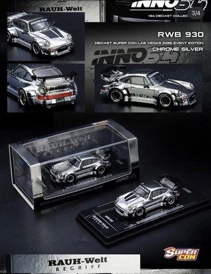 Inno64 2026 Las Vegas Diecast Supercon RWB box Set 930/997
