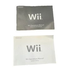 Wii Console Operations Manual/booklets