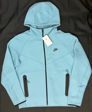 Nike Sportswear Tech Fleece Windrunner Hoodie Jacket FB7921 464 Aqua Sz L