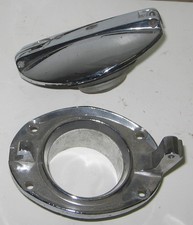 Sunbeam Alpine Iv - V Tiger Fuel Gas Cap Pop-up Chrome Ceandess Parts Lot Holes Sunbeam Alpine Iv - V Tiger Fuel Gas Cap Pop-up Chrome Ceandess Parts Lot Holes