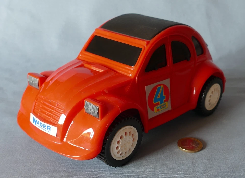 Joustra Pologne Wader : Citroën 2cv Caricature "Garage FE2PK" (Rouge) - Photo 1/4