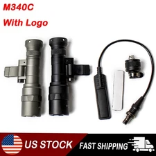 M340C LED Flashlight 500 Lumen Weaponlight Offset Mount Fits Picatinny Mlok Rail