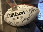 1997 Kansas City Chiefs Autographed Football-No COA-Rich Gannon, Tony Gonzalez