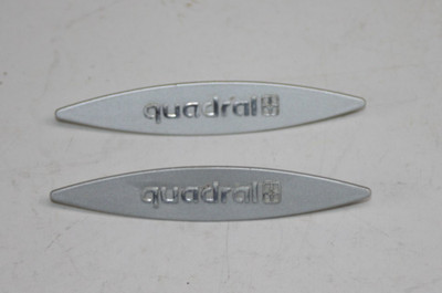 Quadral--Lautsprecher Embleme aus 3-Wege Box ''Quintas 400''--bitte lesen!