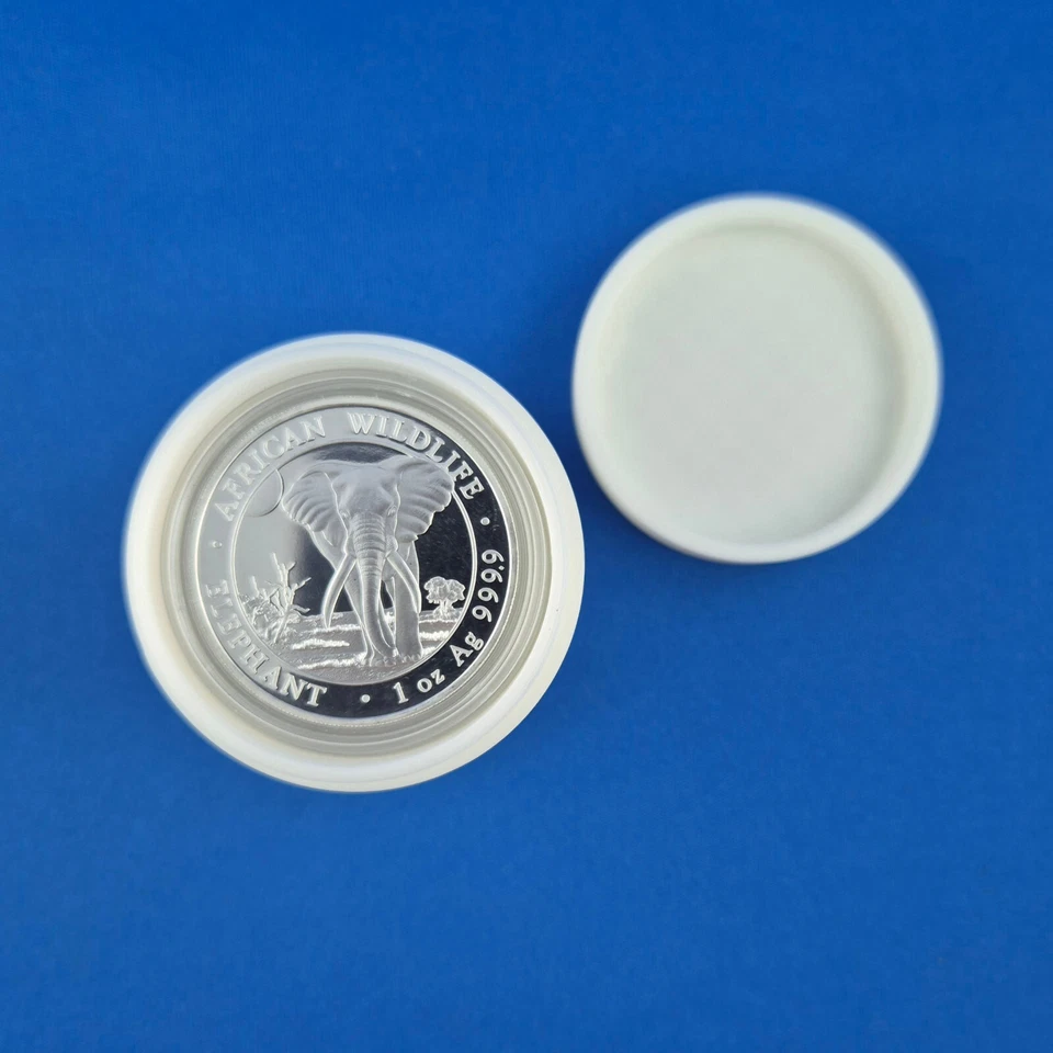 Münztube für 10 x 1 oz Silber Münze in Kapseln | Krügerrand | Somalia etc. - Bild 2 von 3