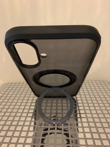 NWOB! LAUT Crystal Matter Midnight Case do iPhone 16 Plus Magspin Flip Stand - Zdjęcie 5 z 10