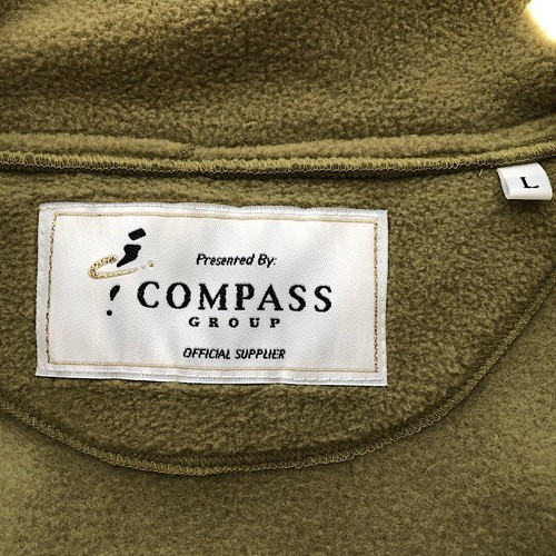 Mens L 2002 Salt Lake City Olympic Lt Weight Fleece Full Zip Green Jacket NWT - Picture 5 of 9