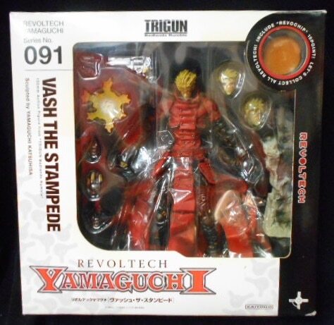 Kaiyodo - Revoltech Yamaguchi - Vash (rote Kleidung) 91 - Bild 1 von 4