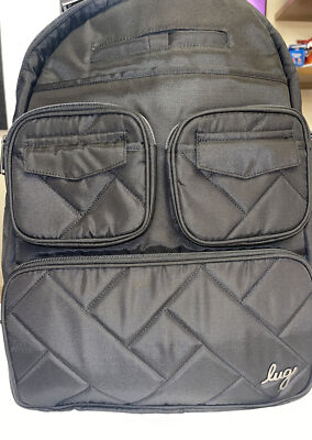 LUG Puddle Jumper Large Carry On Tote Lightweight, Black  display picture 1