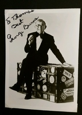 George Burns Original-Autogramm 