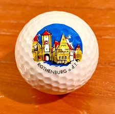 Rothenburg ob der Tauber "Bavaria" (Germany) Logo Golf Ball
