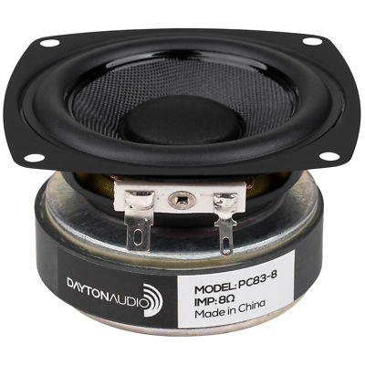 Dayton Audio PC83-8 3'' Full-Range Poly Cone Driver