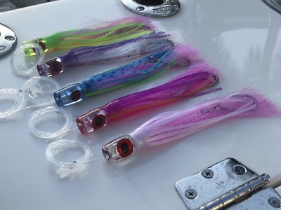 ON THE HOOK TACKLE CO Saltwater Trolling Lure Set – Big Game Offshore – Tuna, Mahi, Wahoo