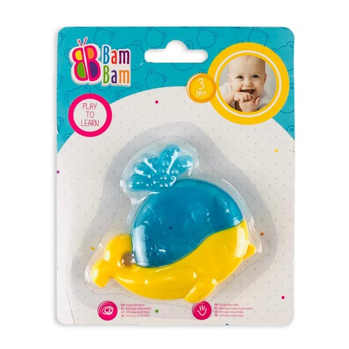 Jeu pour Nouveau-Né BamBam Dentition Anneau de Dentition Forme Di Balena 2852 - Bild 2 von 3