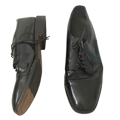 NUNN BUSH Mens Oxfords Shoes size 10.5W Black Leather  display picture 2