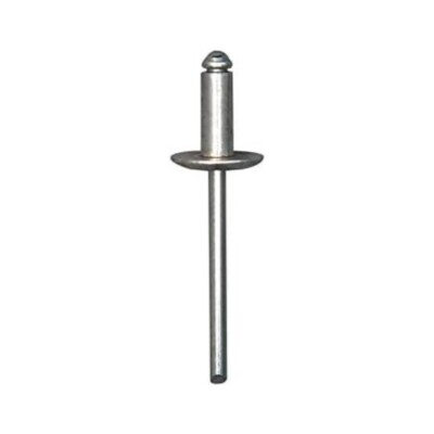 Wide Head Rivetr Aluminum Rivet Wide Head Ø 4.8 x 12 mm - Restagraf | eBay