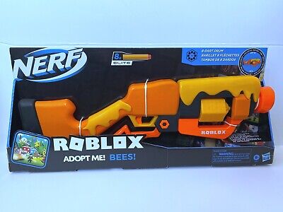 Nerf Roblox Adopt Me! Bees! Lever Action Dart Blaster Gun Code