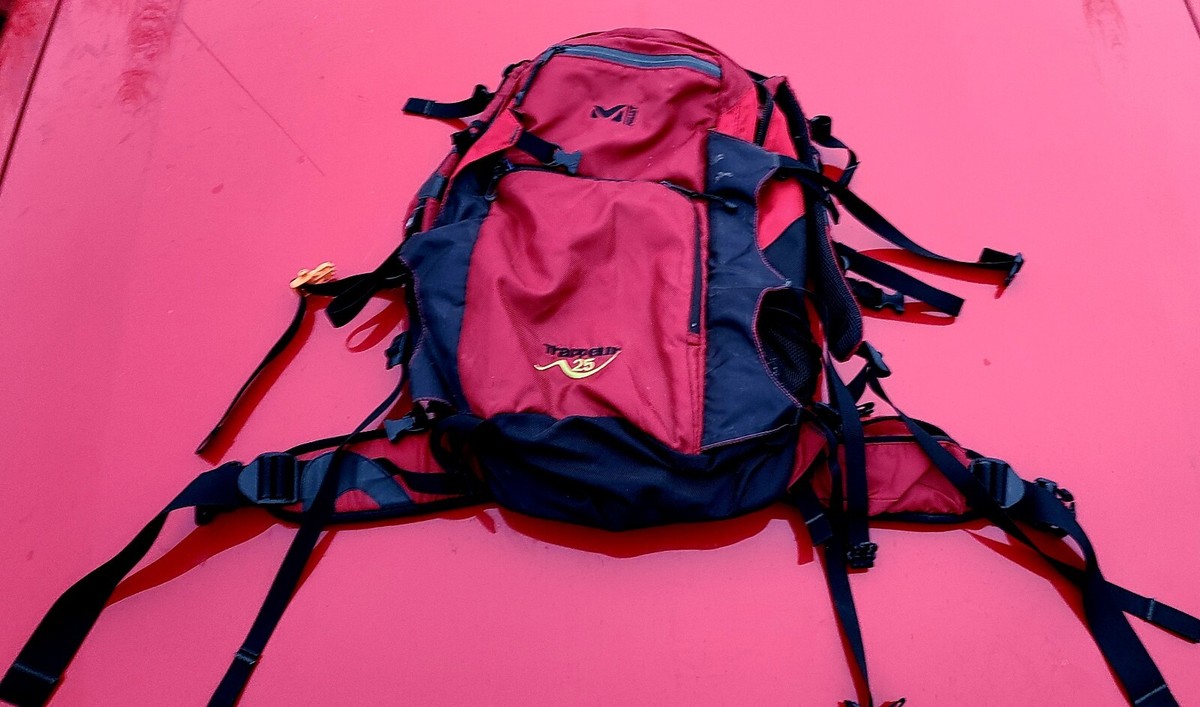 Vintage Millet Backpack/Red/ Trappeur 25 | eBay