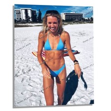 8x10 LEXIE HULL Sexy Bikini Candid Indiana Fever EXCLUSIVE Photo Print LHU004